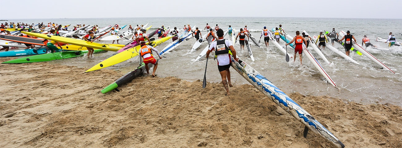 The ICF have approved a number of changes to canoe ocean racing, including a new world ranking system ©ICF