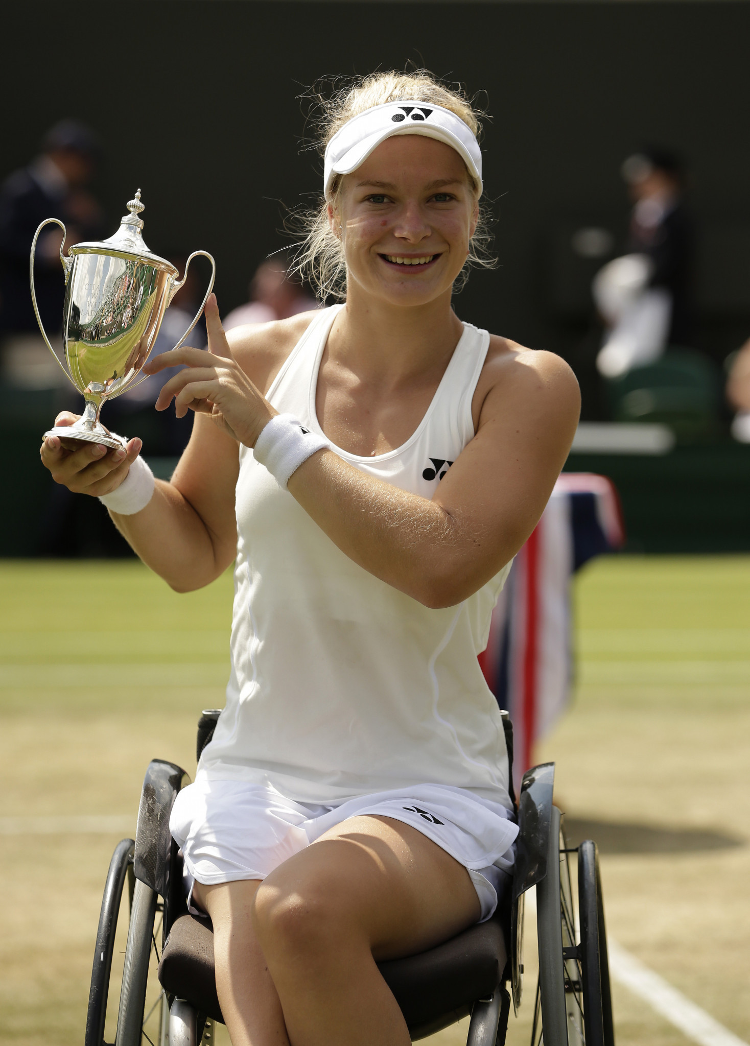 Victories at Wimbledon, the Australian Open and the US Open helped Diede de Groot claim her first women's world title ©Getty Images