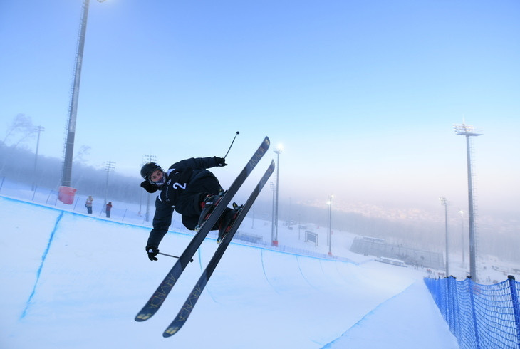 Russian city Krasnoyarsk held a halfpipe test event as preparations continued for this year's Winter Universiade in March ©Krasnoyarsk 2019