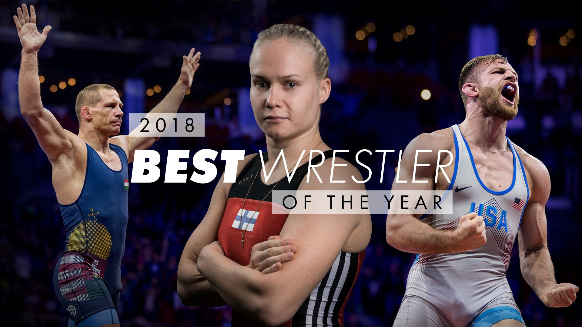 United World Wrestling have named their 2018 Best Wrestlers of the Year ©UWW