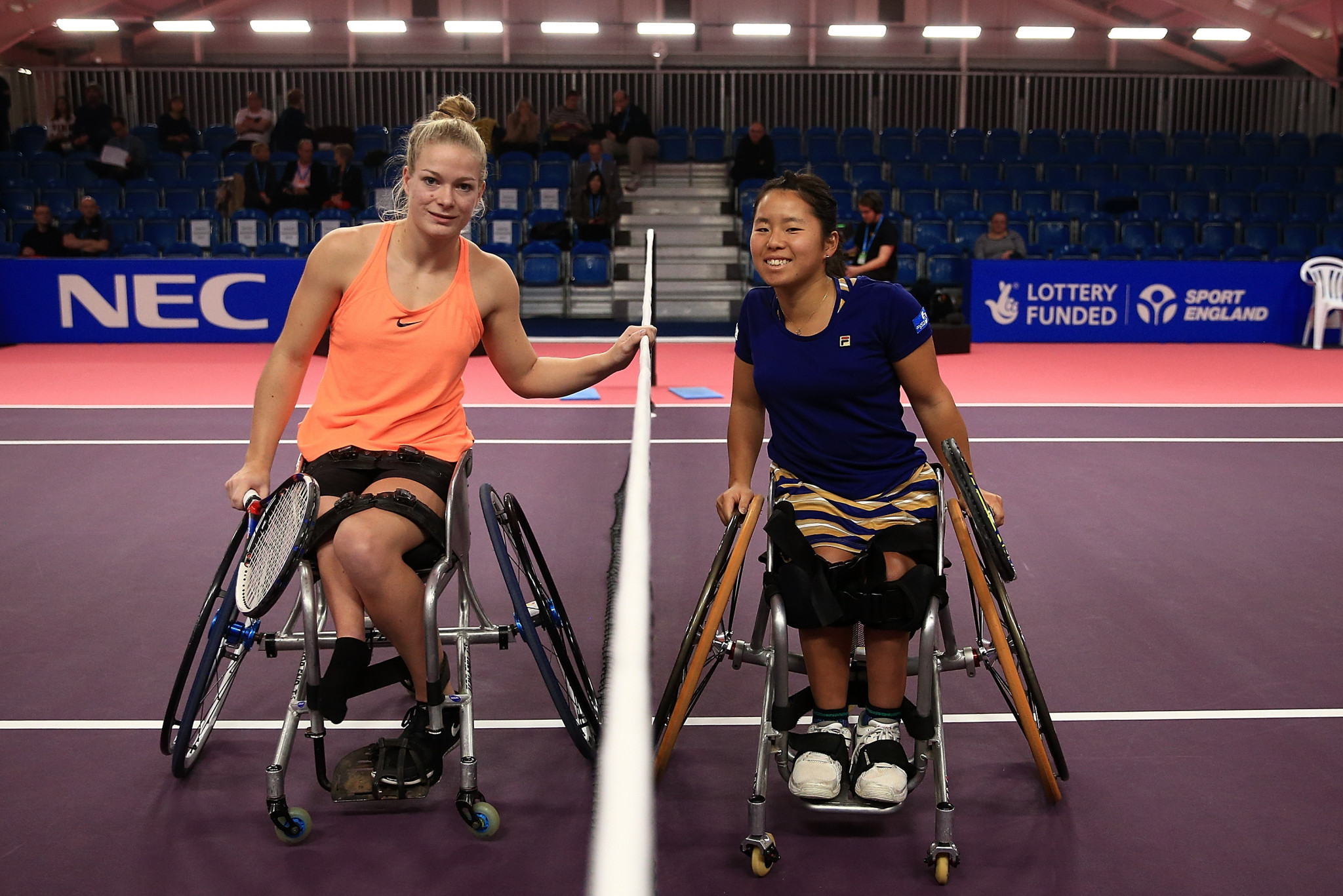 NEC have sponsored the season-ending Wheelchair Tennis Masters for 25 years ©Getty Images