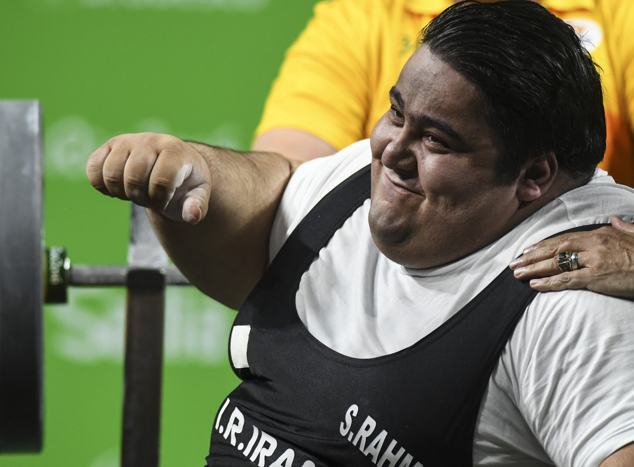 Iran's Siamand Rahman has been shortlisted for the Best Powerlifter of 2018 award following his performance at the Asia-Oceania Open Championships ©Getty Images
