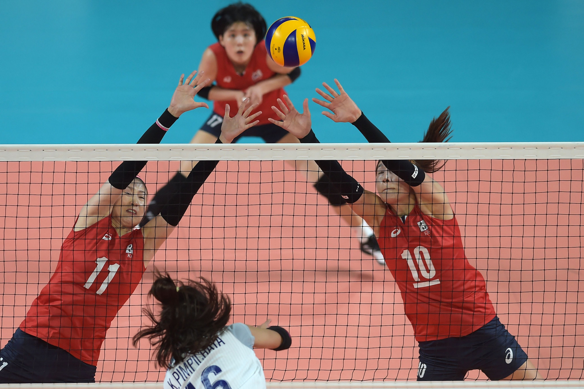 South Korea will host the Asian Women's Volleyball Championships this year for the first time ©Getty Images