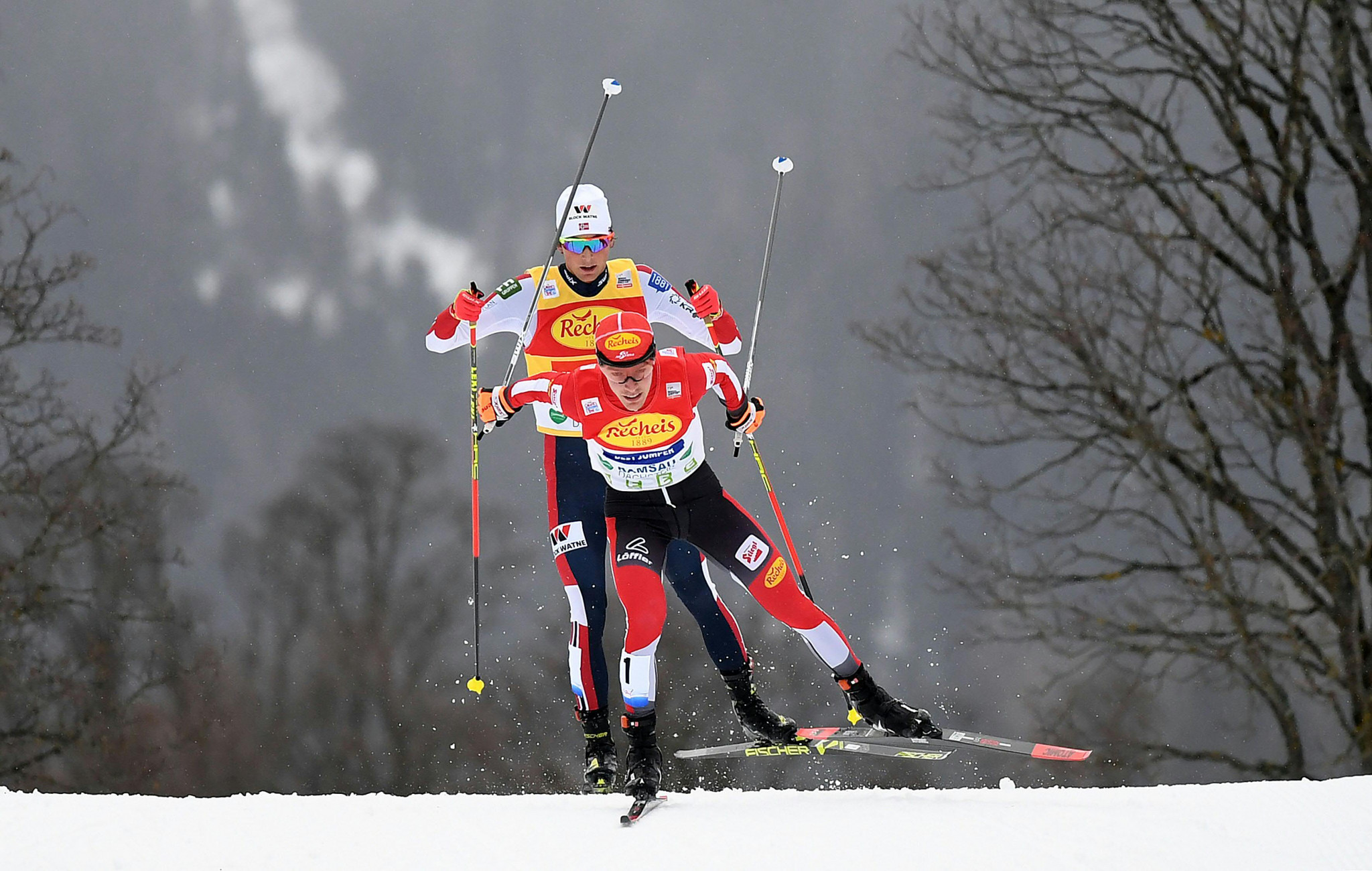 Jarl Magnus Riiber will seek to extend his World Cup lead with victory in Otepää ©Getty Images
