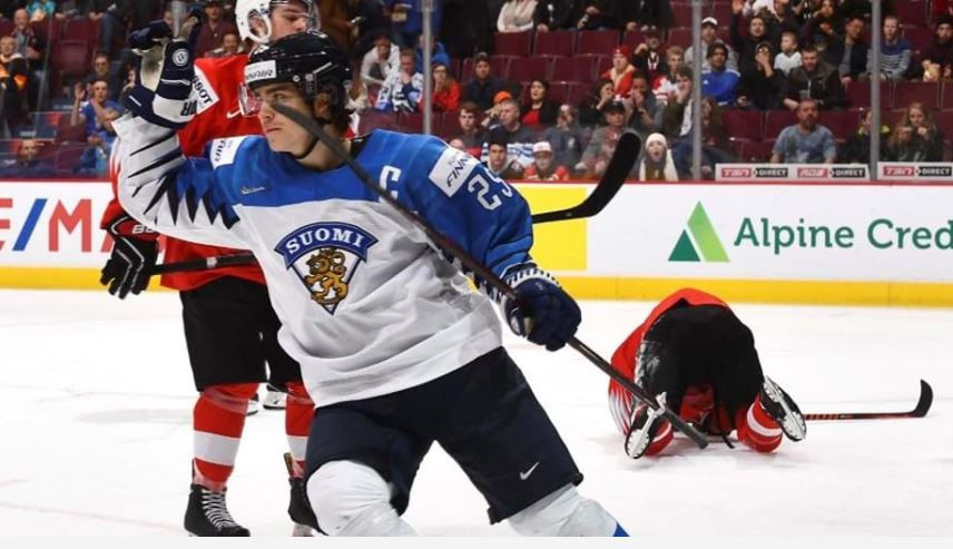 Finland thrashed Switzerland 6-1 today to advance into the final ©IIHF