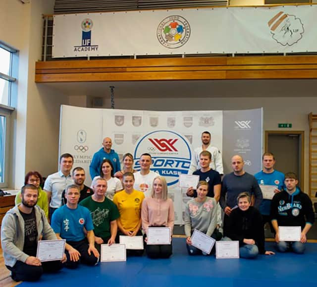  A seminar for teachers involved in the Judo for Children and Judo in Schools programmes was organised in Latvia ©IJF