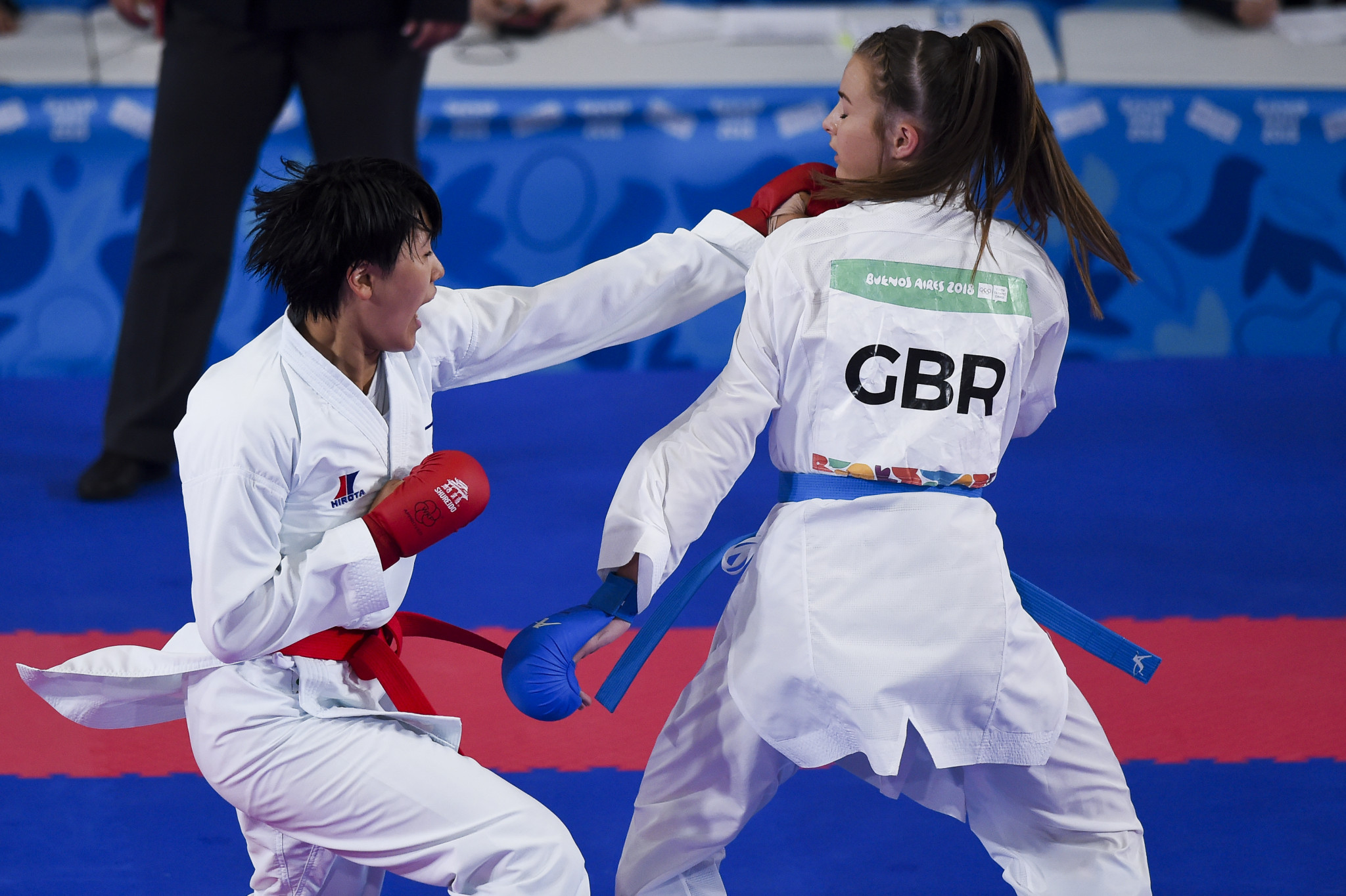 Young karate stars can now have Olympic ambitions ©Getty Images