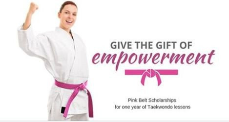 The scheme is funded through donations and aims to empower women through martial arts ©Australian Taekwondo