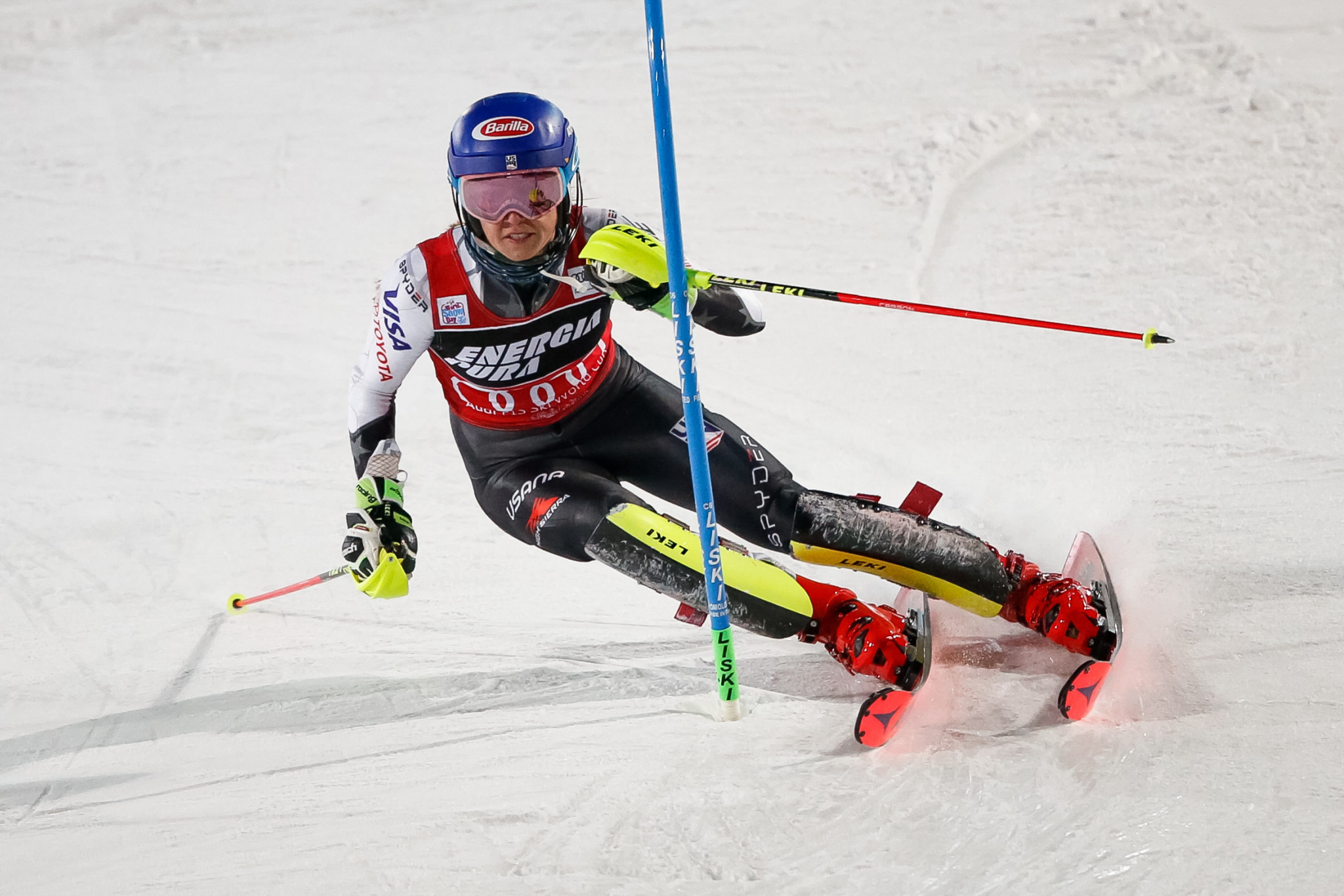 Mikaela Shiffrin extended her overall World Cup lead with a dominant performance ©Getty Images