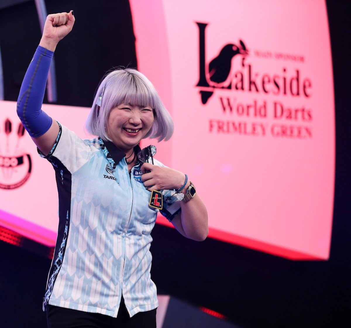 Mikuru Suzuki claimed a shock win over Lisa Ashton ©BDO