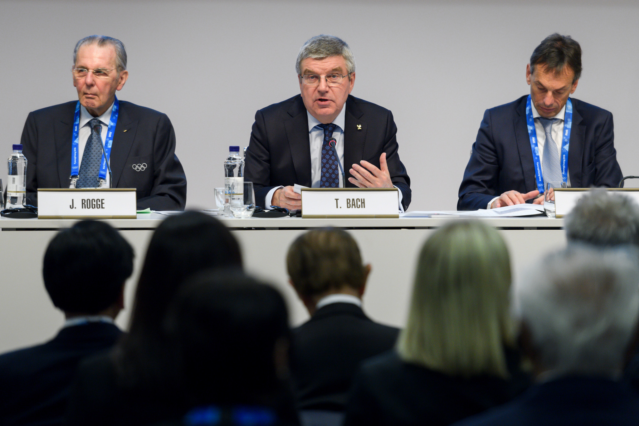 The IOC sought to draw a line under the Russian doping crisis at the IOC Session in Pyeongchang last year ©Getty Images