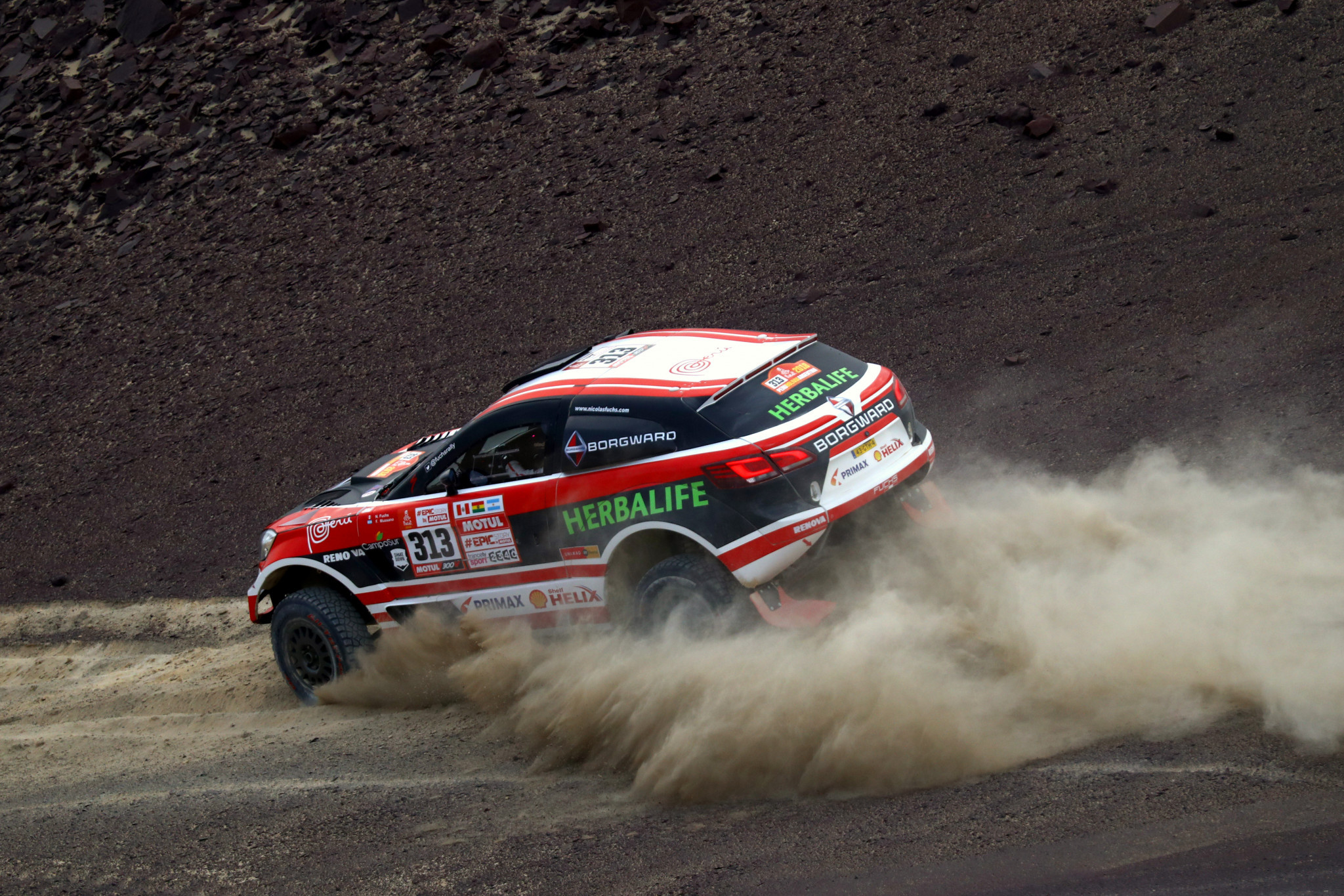 Nicolas Fuchs Sierlecki also took part in the Dakar Rally in 2018 ©Getty Images