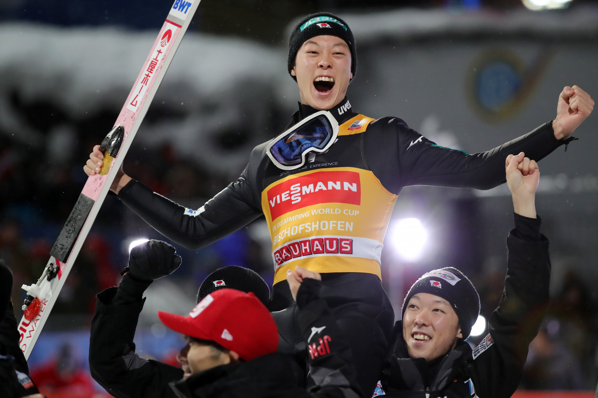Ryoyu Kobayashi also became the first Asian winner of the Four Hills Tournament since 1998 ©Getty Images