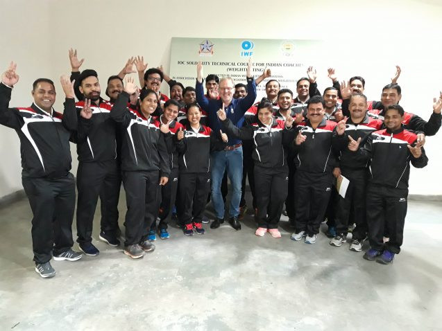 International Weightlifting Federation coaching course held in India