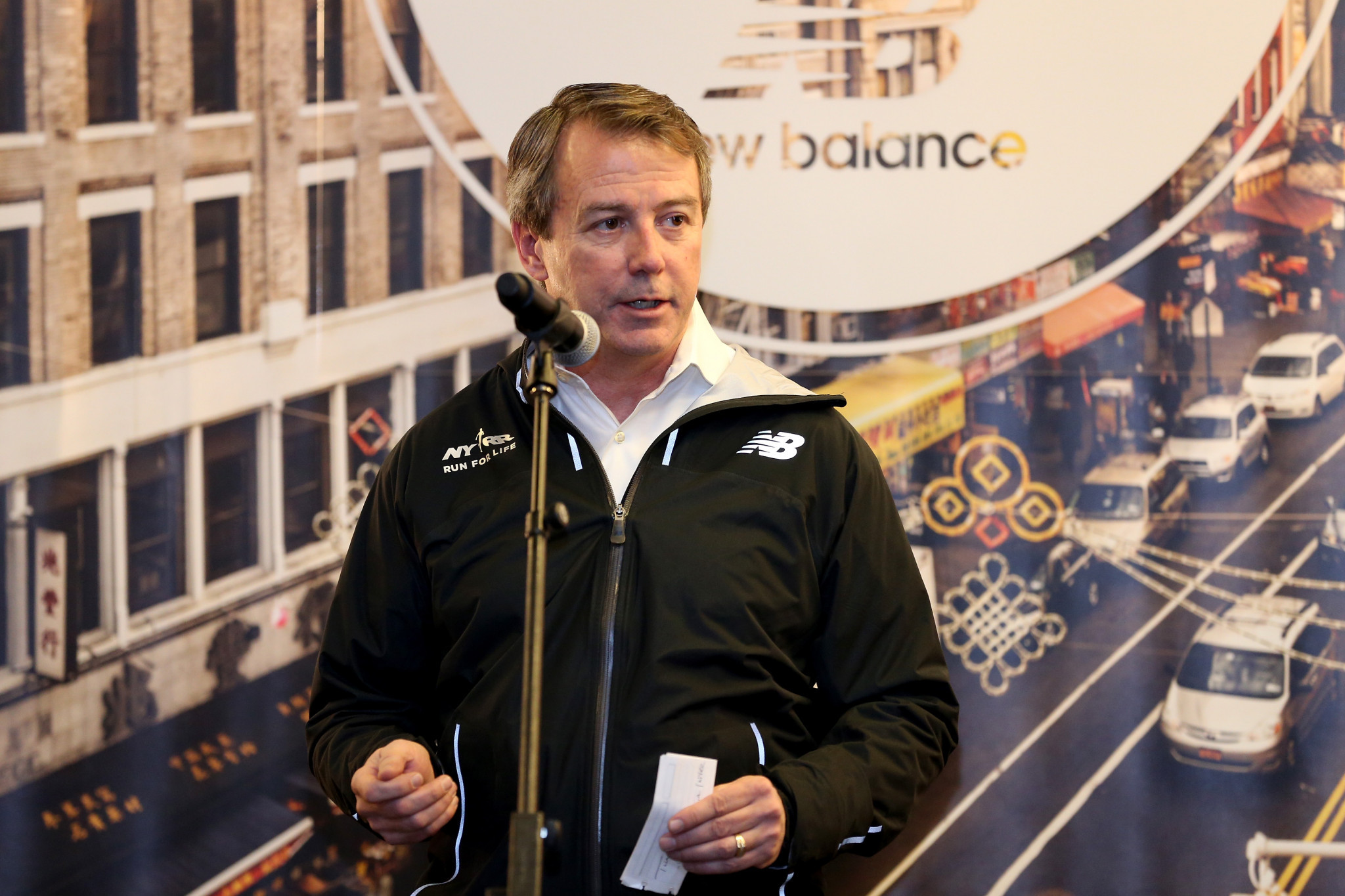 Rob DeMartini will leave his role as President and chief executive of New Balance Athletics, to become chief executive of USA Cycling ©Getty Images 