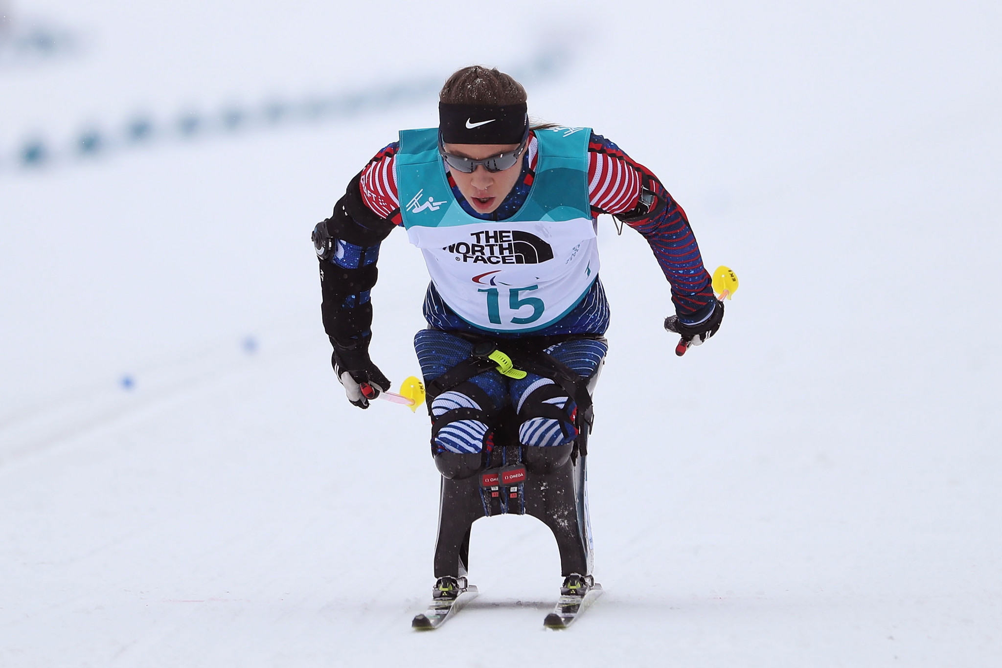 Paralympic champion Oksana Masters won two national titles at the US Paralympics Nordic Nationals in Vermont ©Getty Images