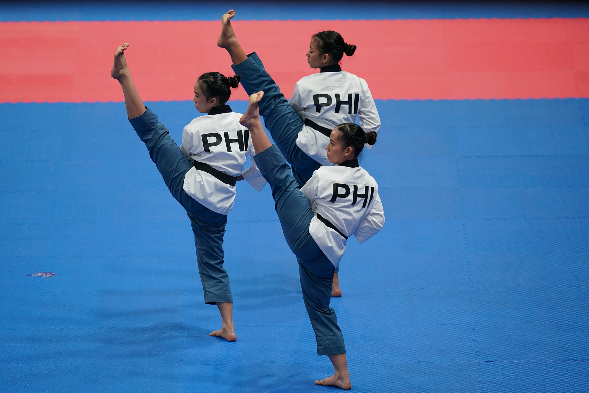 Poomsae taekwondo featured at the Asian Games for the first time in 2018 ©Getty Images