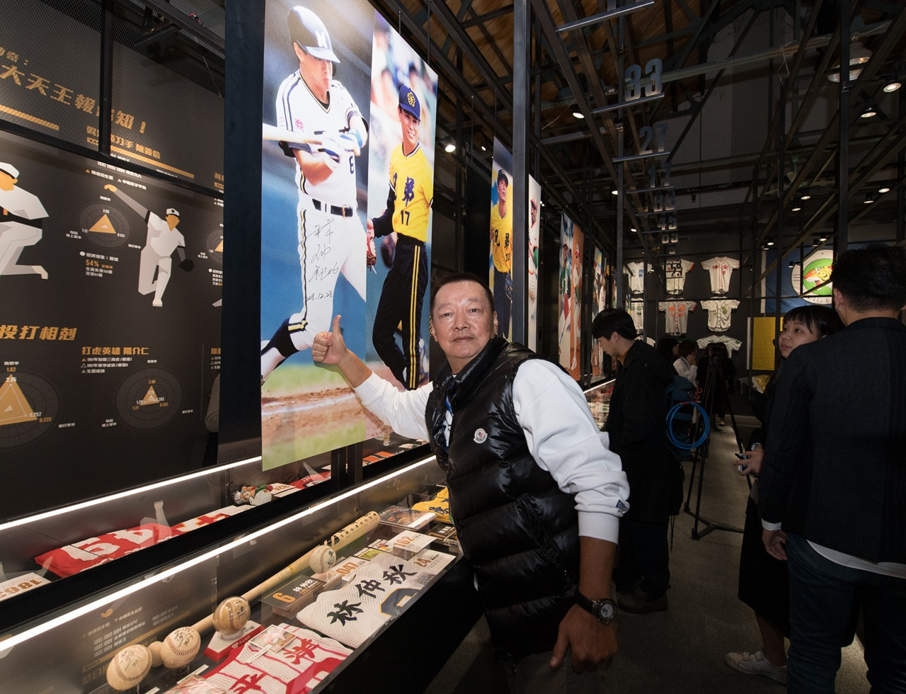 Chinese Professional Baseball League opens exhibition to celebrate 30th anniversary 