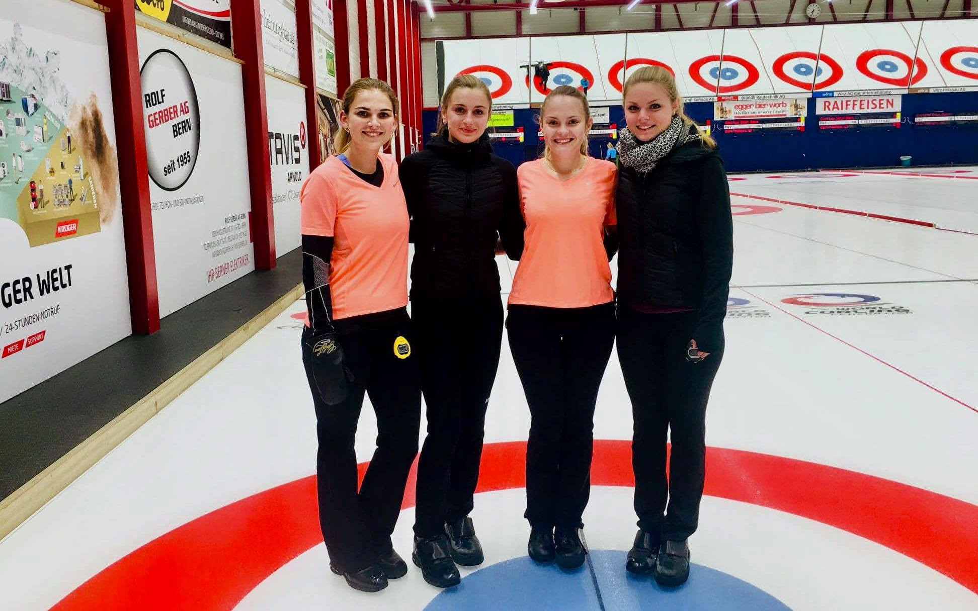 There is a lot of expectation on the Swiss women's curling team ©Swiss University Sports/Facebook