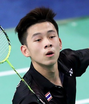 Home favourite earns first-round meeting with men's singles top seed at BWF Thailand Masters
