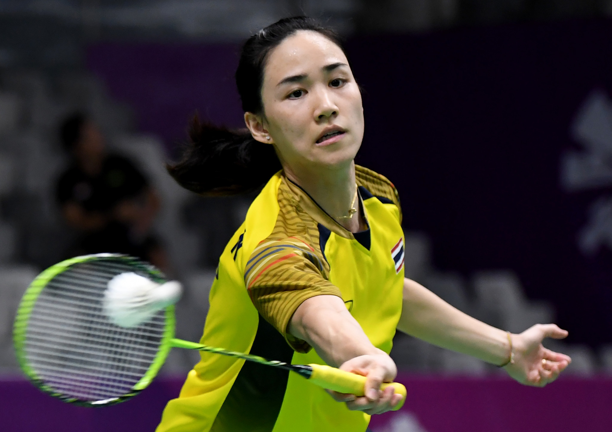 Women's singles top seed Nitchaon Jindapol of Thailand has learned who she will face in the first round tomorrow ©Getty Images