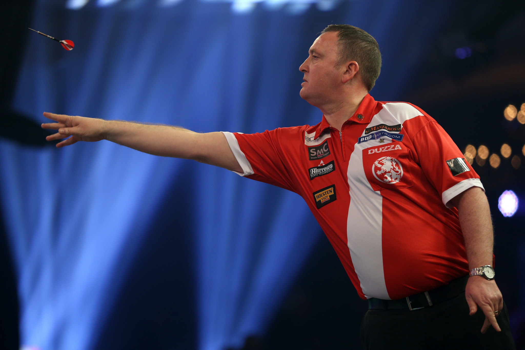 Glen Durrant reached the second round of the British Darts Organisation World Championship ©Getty Images