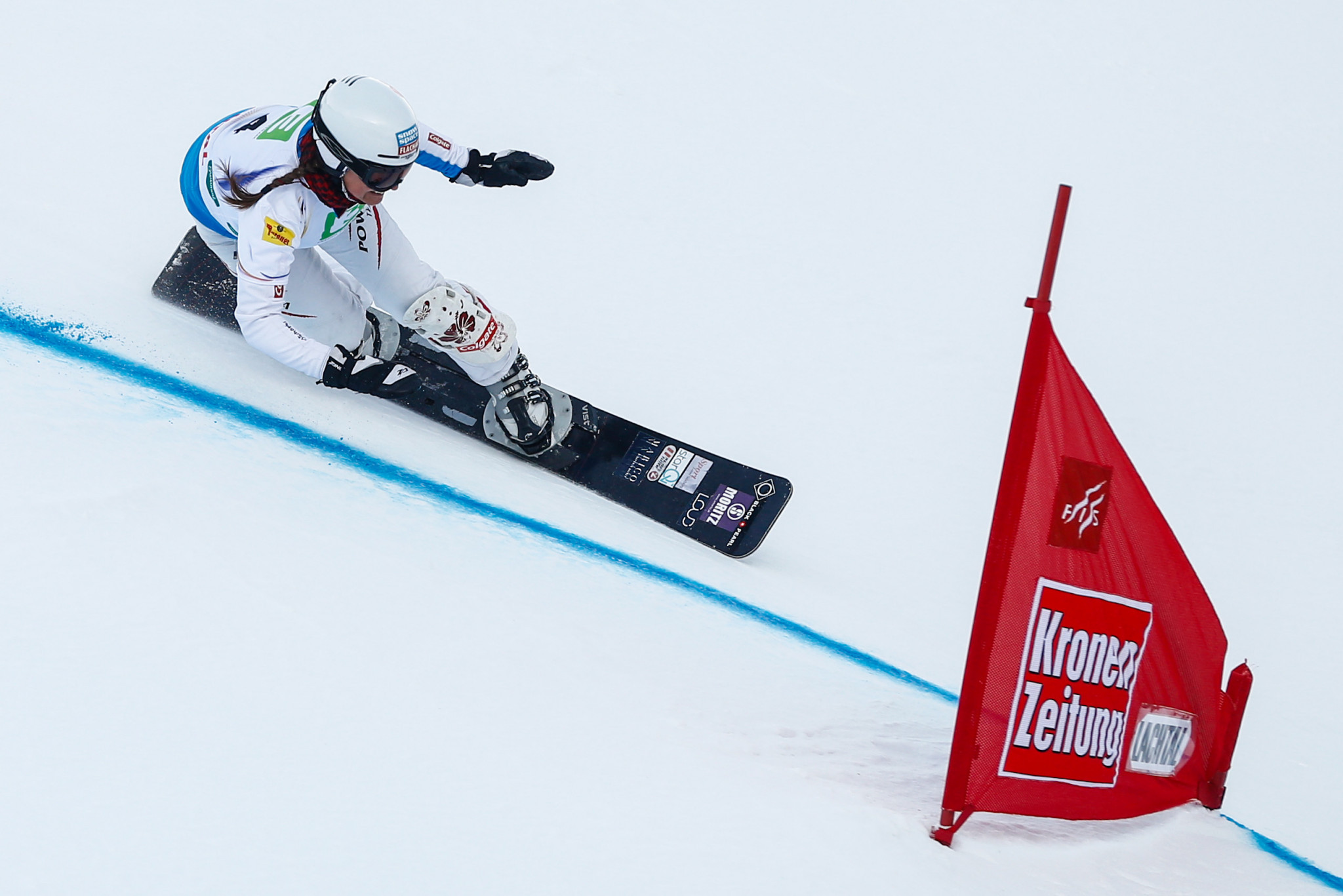 Austria's Claudia Riegler triumphed at the age of 45 in Bad Gastein ©Getty Images