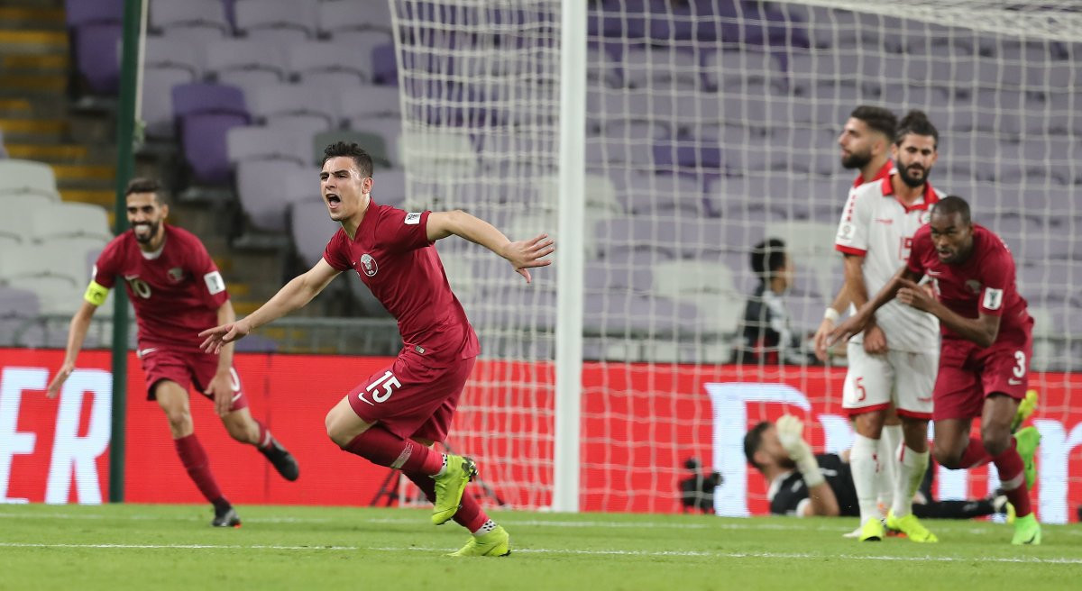 The next World Cup hosts Qatar won their first match today 2-0 against Lebanon ©AFC/Twitter