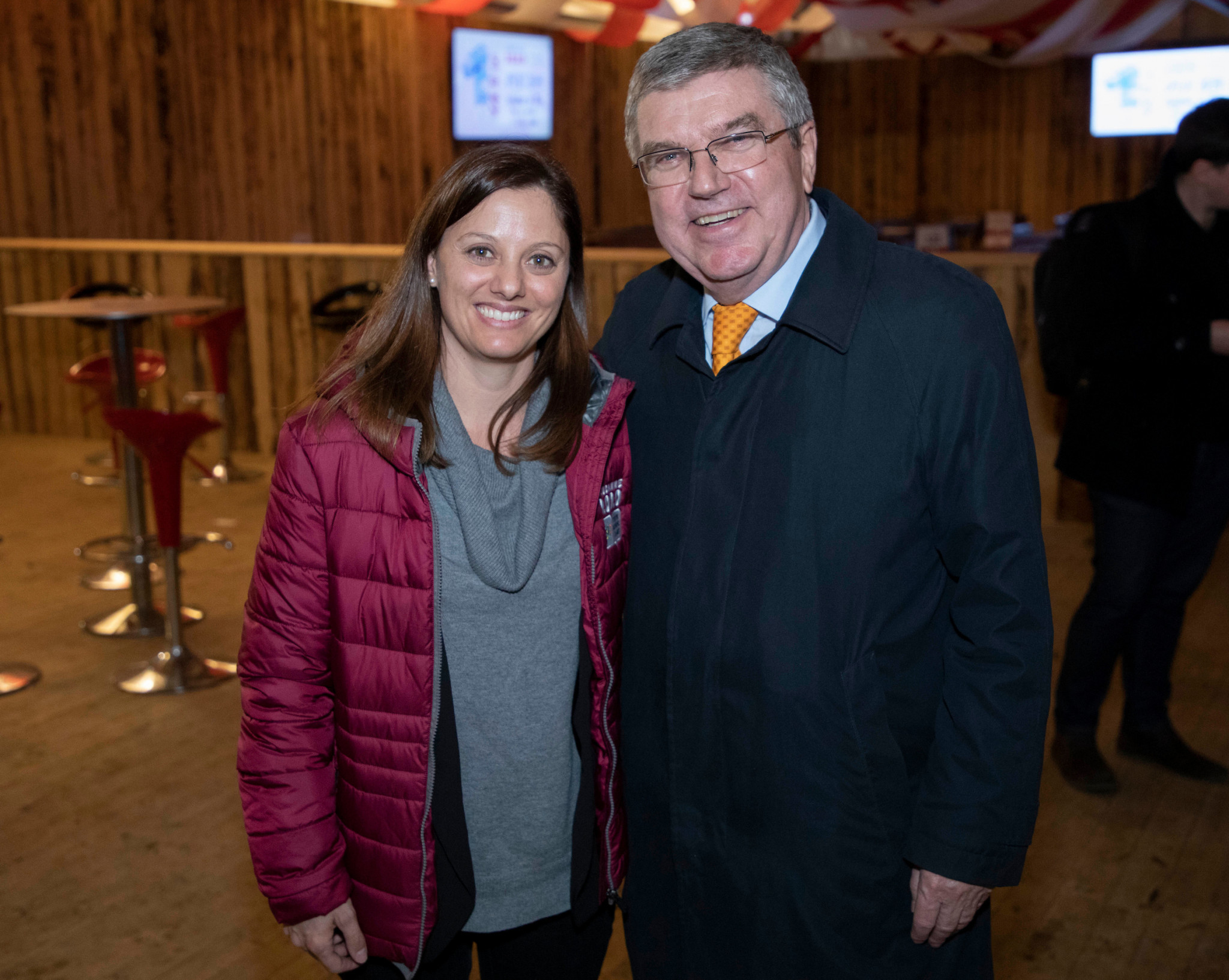 IOC President Thomas Bach met with Lausanne 2020 counterpart Virginie Faivre this week ©IOC