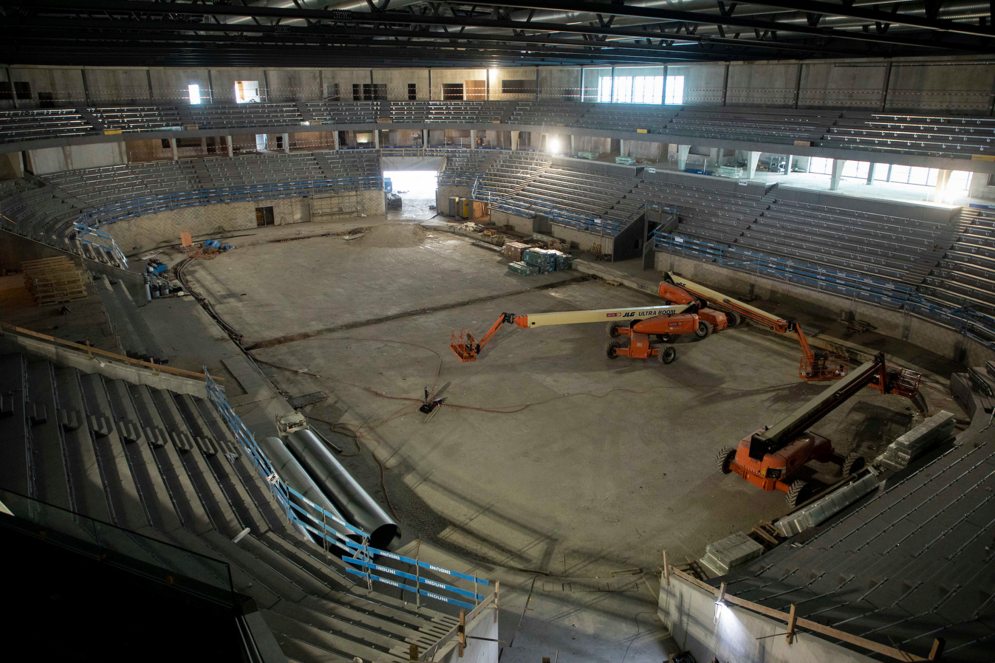 A new ice hockey arena, which will also host the Opening Ceremony, is also being built for Lausanne 2020 ©IOC