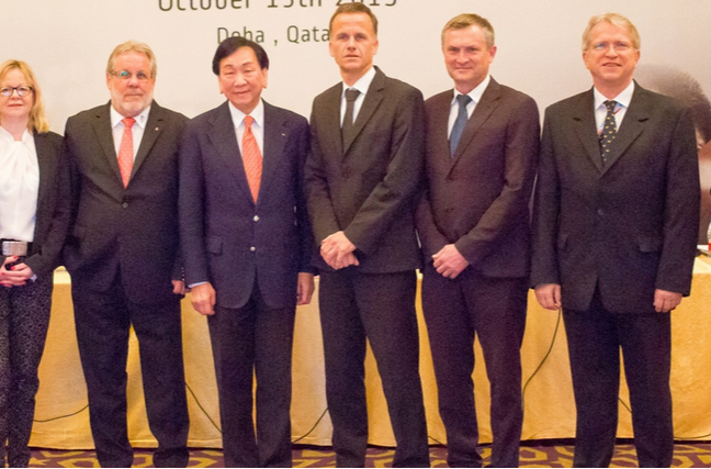 C K Wu confirmed Hamburg as hosts of the 2017 World Boxing Championships at AIBA's Executive Committee meeting today