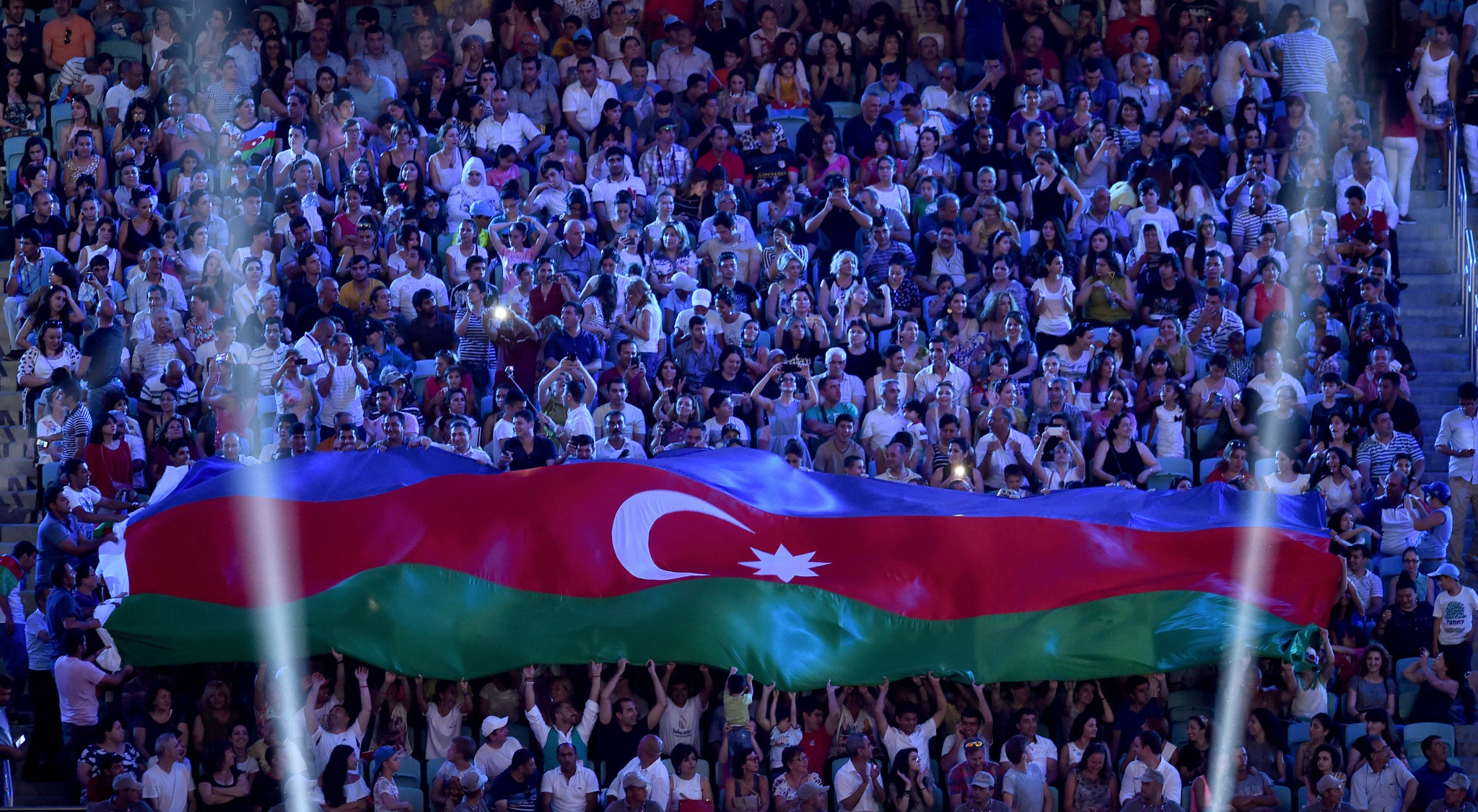 Around 170,000 tourists reportedly visited Azerbaijan during the 2015 European Games in Baku ©Getty Images