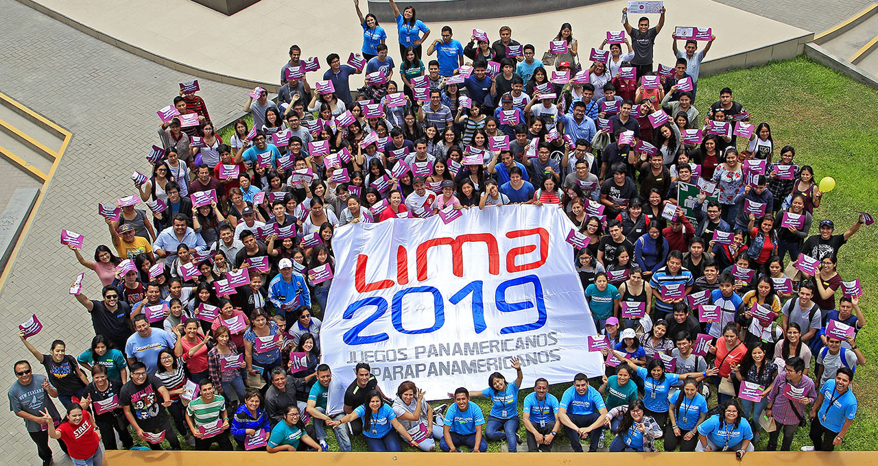 Applicants for the Lima 2019 volunteer programme now have access to virtual training ©Lima 2019