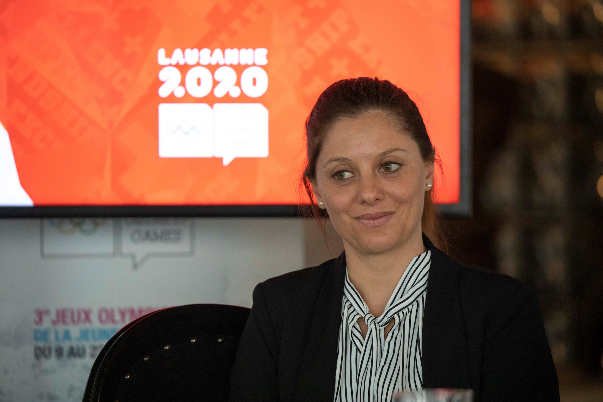 Virginie Faivre was appointed to replace the late Patrick Baumann as Lausanne 2020 President ©IOC