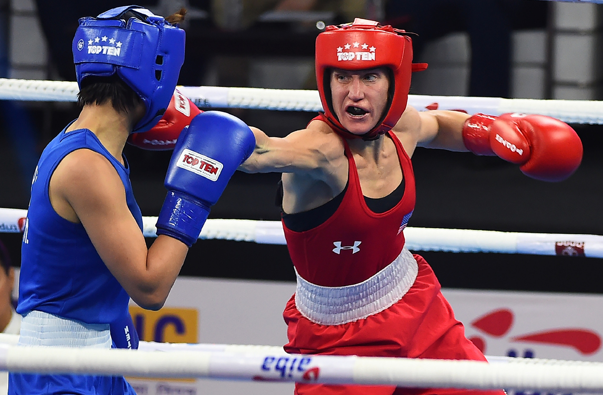 Virginia Fuchs, winner of the bronze medal at the 2018 New Delhi World Boxing Championships, will attend the multi-nation training camp at the U.S. Olympic Training Center in Colorado Springs ©Getty Images