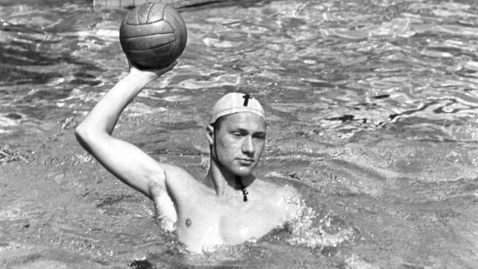 Hungary's two-time water polo Olympic gold medallist Antal Bolvári of Hungary has died aged 86 ©LEN