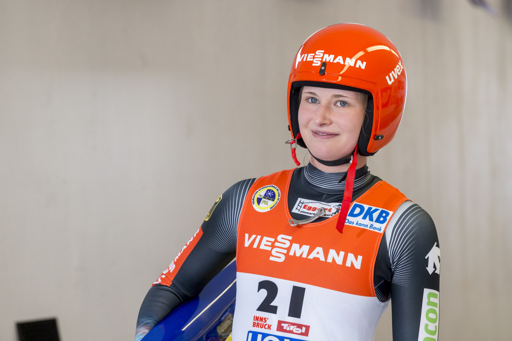 Julia Taubitz of Germany is closing in on World Cup leader and compatriot Natalie Geisenberger in the overall World Cup standings after winning last weekend's leg in Königssee ©Getty Images 