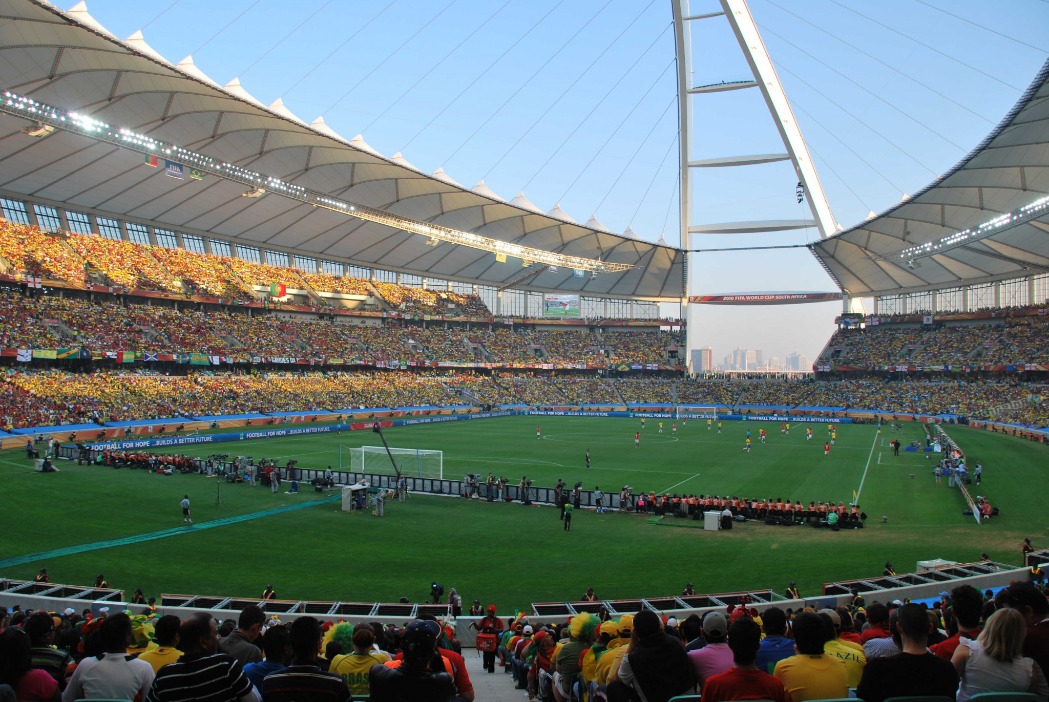 South African Football Association chief executive Russell Paul claimed that facilities built for the 2010 FIFA World Cup should have given them the edge over rivals Egypt to host the 2019 Africa Cup of Nations ©Getty Images