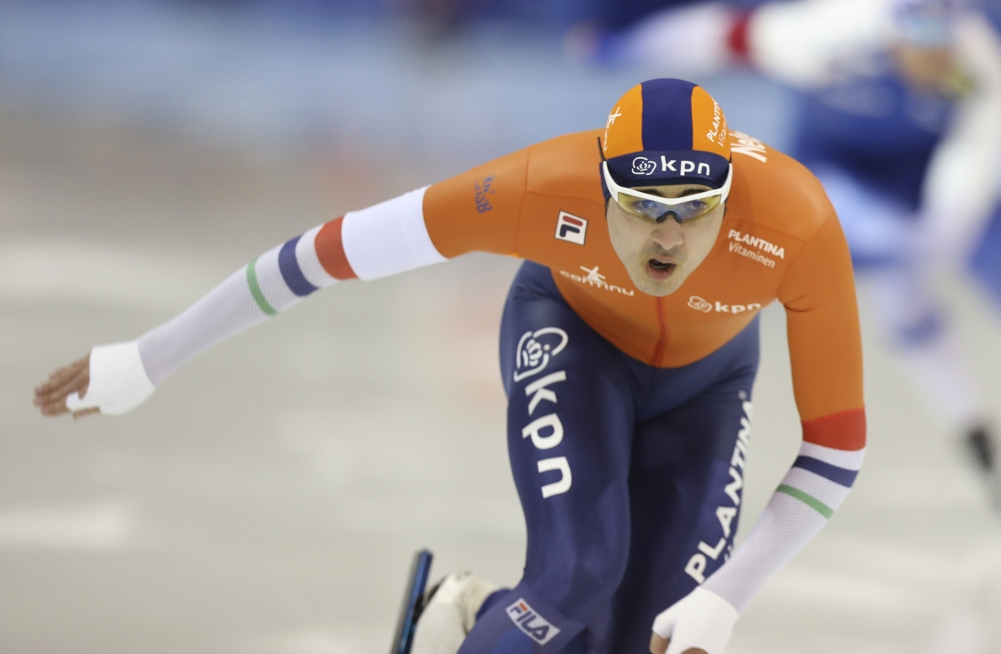 The Netherlands' Kai Verbij set a track record in the men's 1,000m ©Getty Images