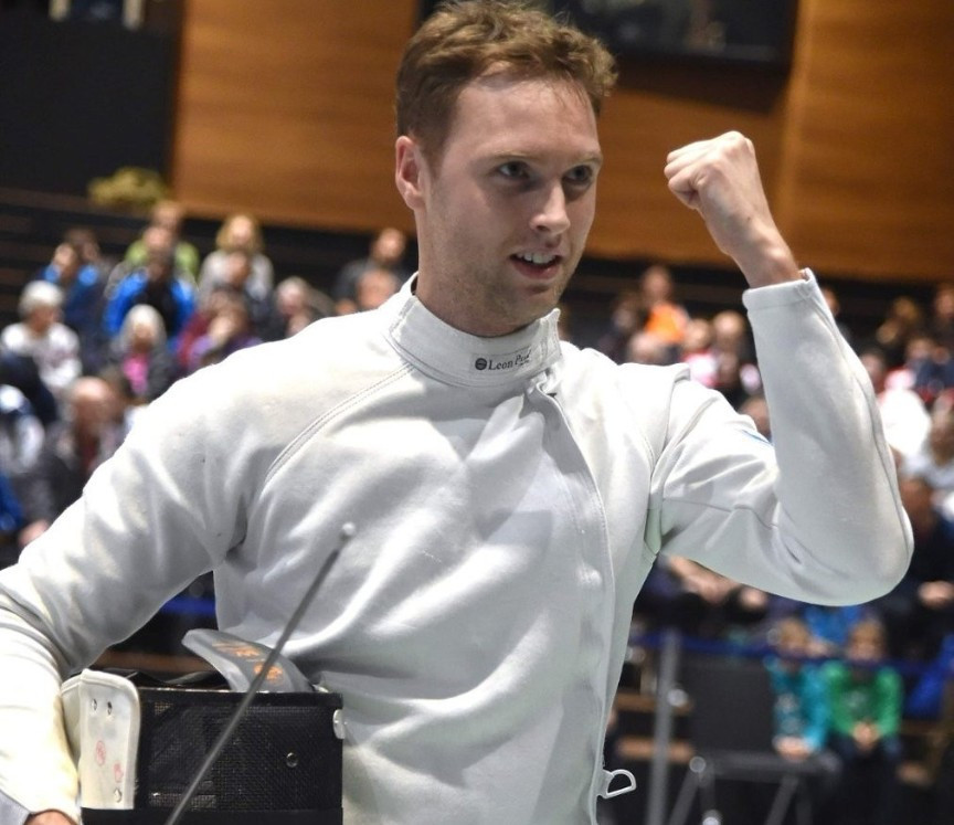 Alexandre Bardenet has won the FIE Men's Épée World Cup in Heidenheim ©FIE