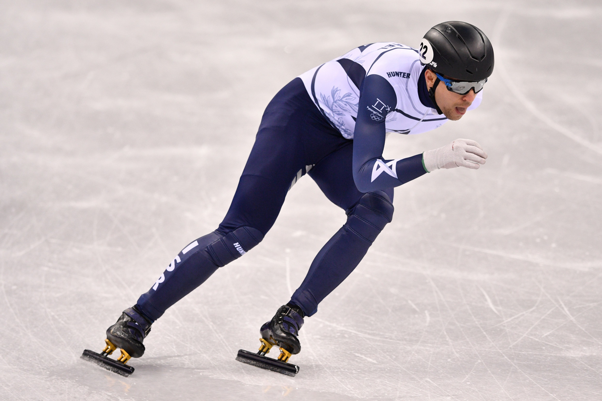 Israel’s Vladislav Bykanov was the fastest qualifier in the men's 1,000m and 1,500m event on the first day of the ISU European Short Track Speed Skating Championships ©Getty Images