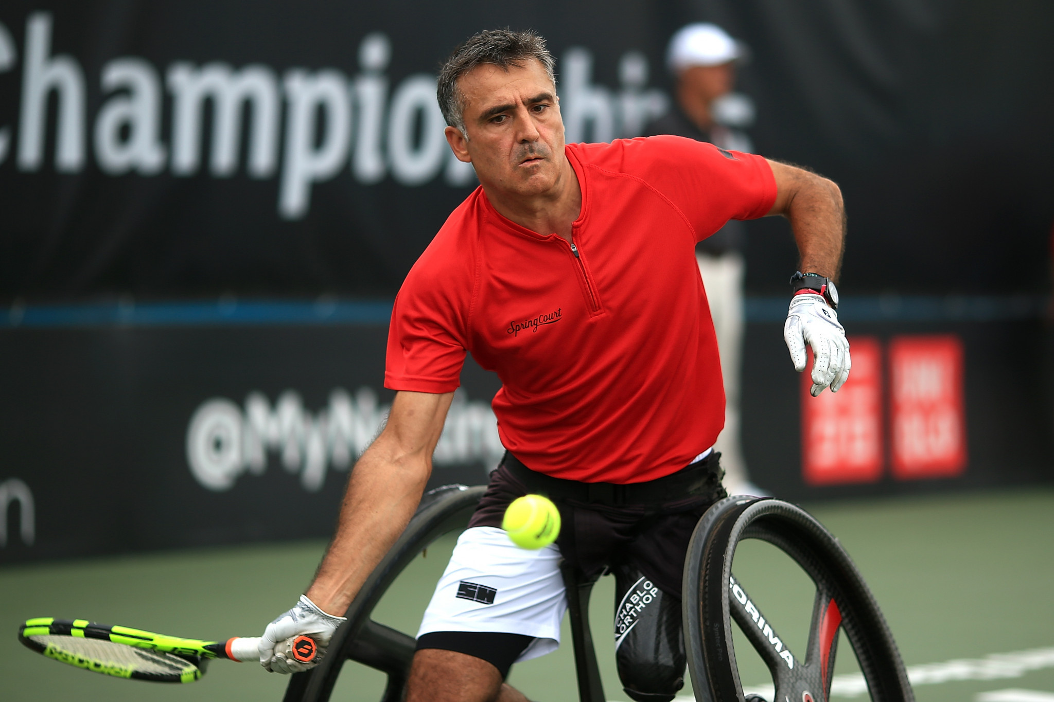 Houdet overcomes top seed to reach men's singles final at Bendigo Wheelchair Tennis Open