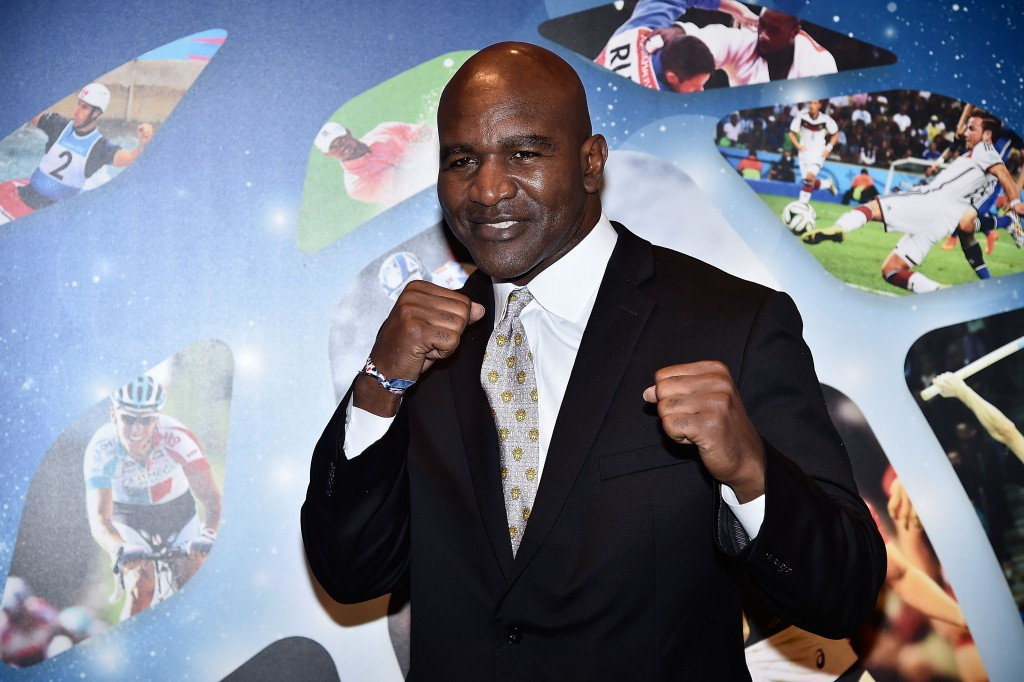 Multiple boxing world champion Evander Holyfield says representing the United States at the Olympic Games is the highlight of his career ©Getty Images