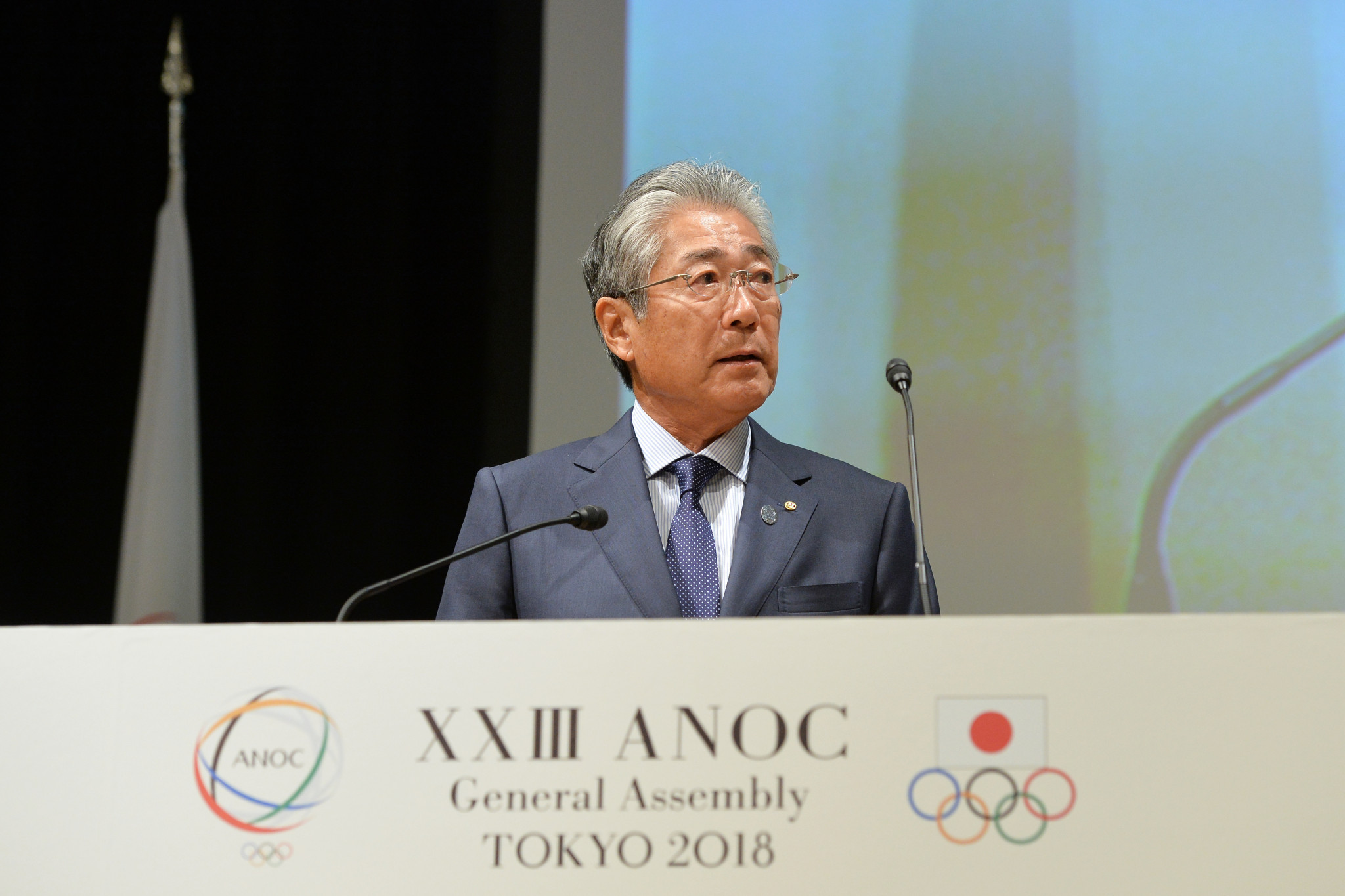 JOC President Tsunekazu Takeda is subject to a formal investigation from French prosecutors ©Getty Images