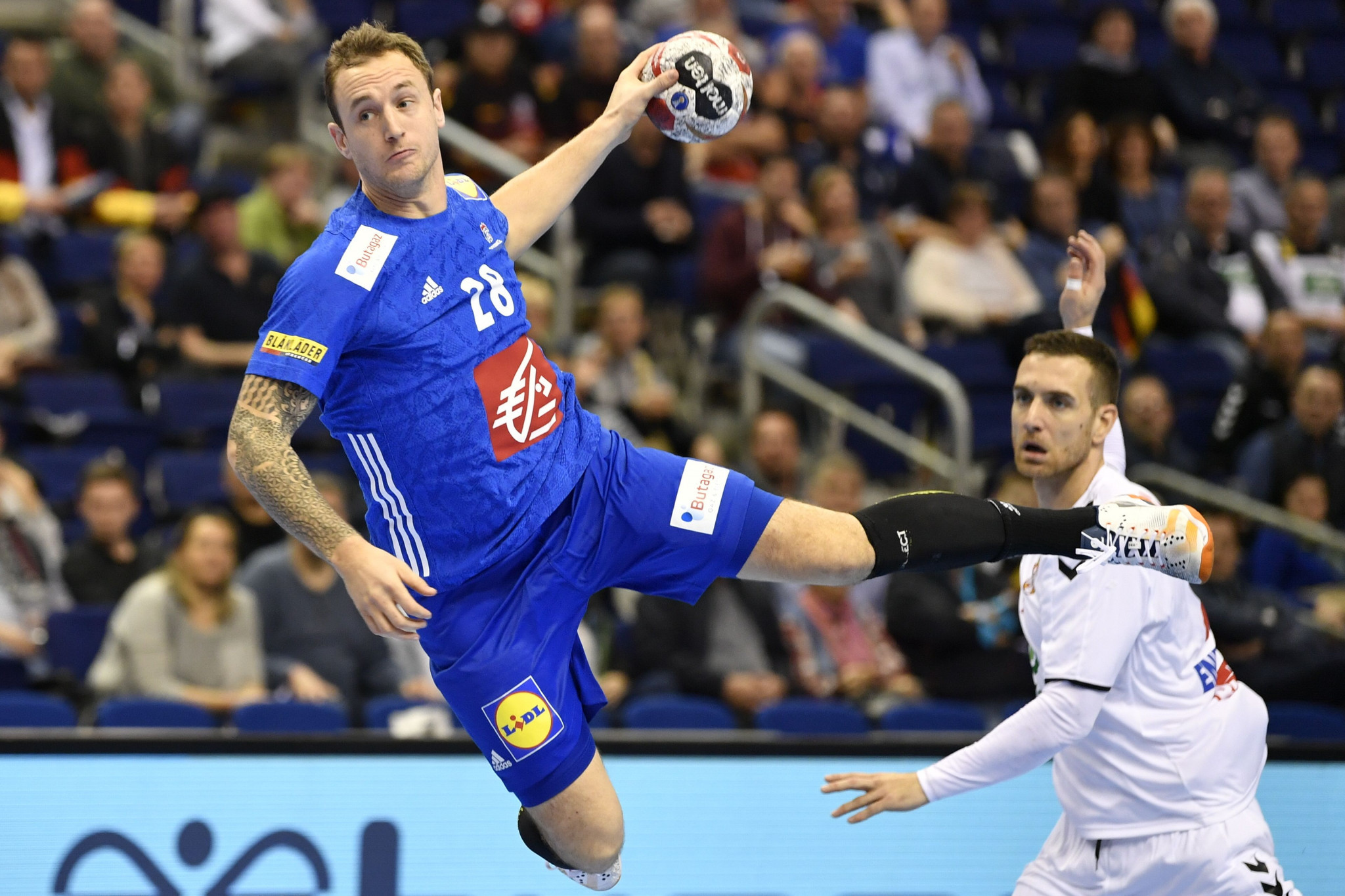 Defending champions France defeated Serbia 32-21 in the Group A clash at the IHF Men's Handball World Championship ©Getty Images