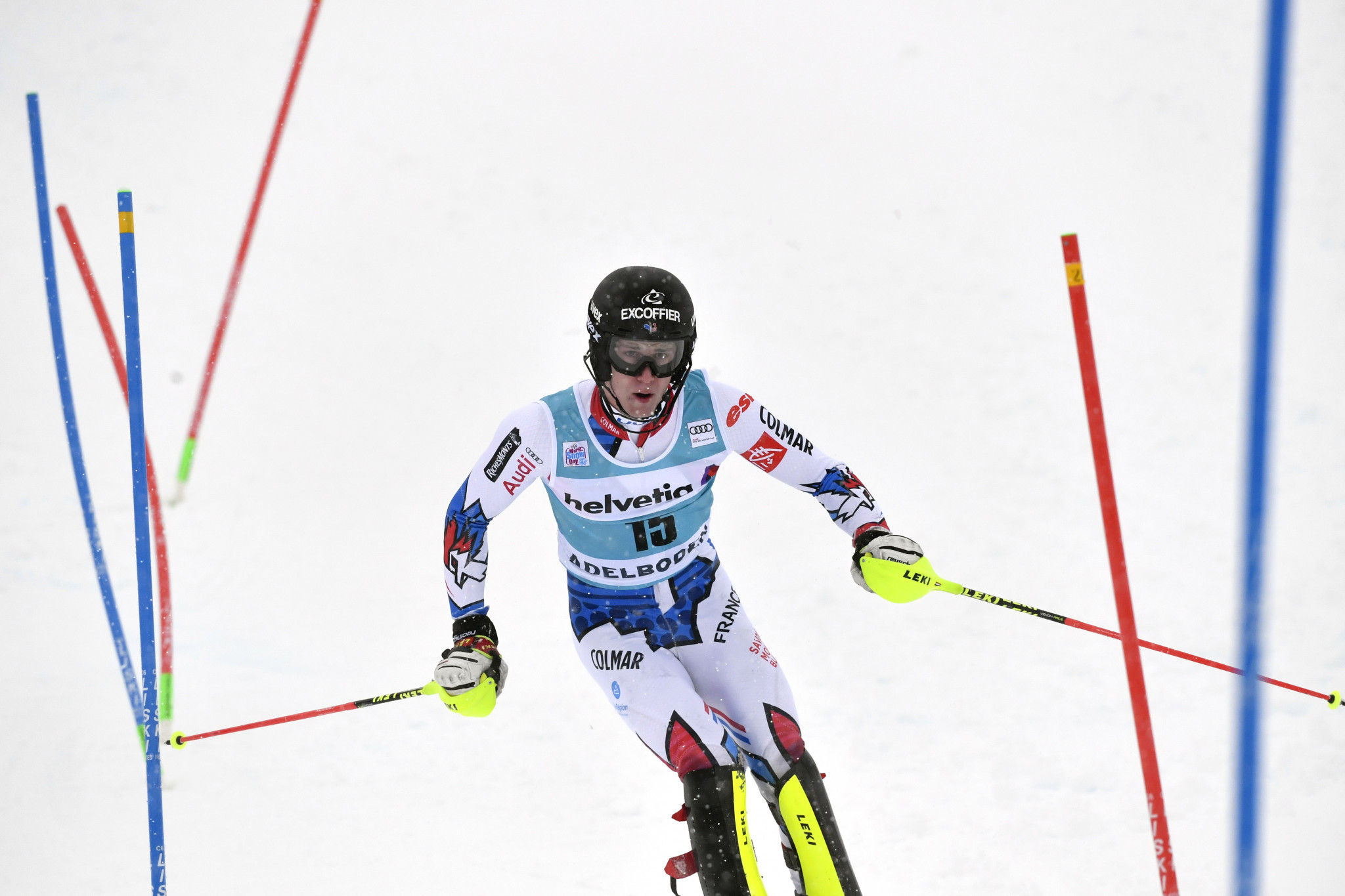 Clement Noel ended as the runner-up in Adelboden ©Getty Images