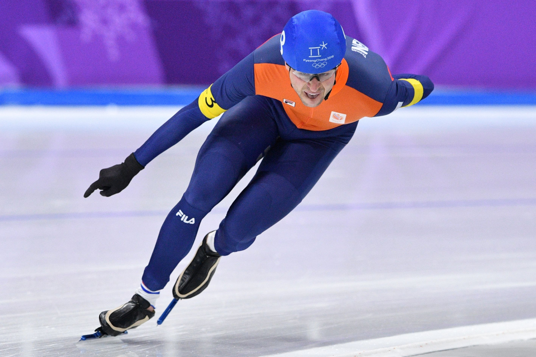 Sven Kramer of The Netherlands won his tenth European allround title at the ISU European Speed Skating Championships in Collabo ©Getty Images