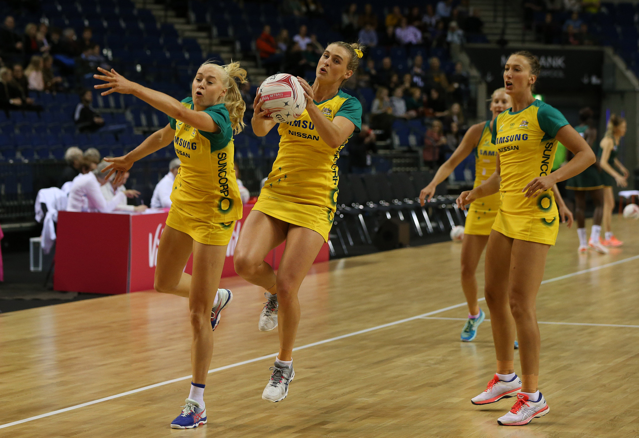 England and Australia get off to winning starts in Netball Quad Series 