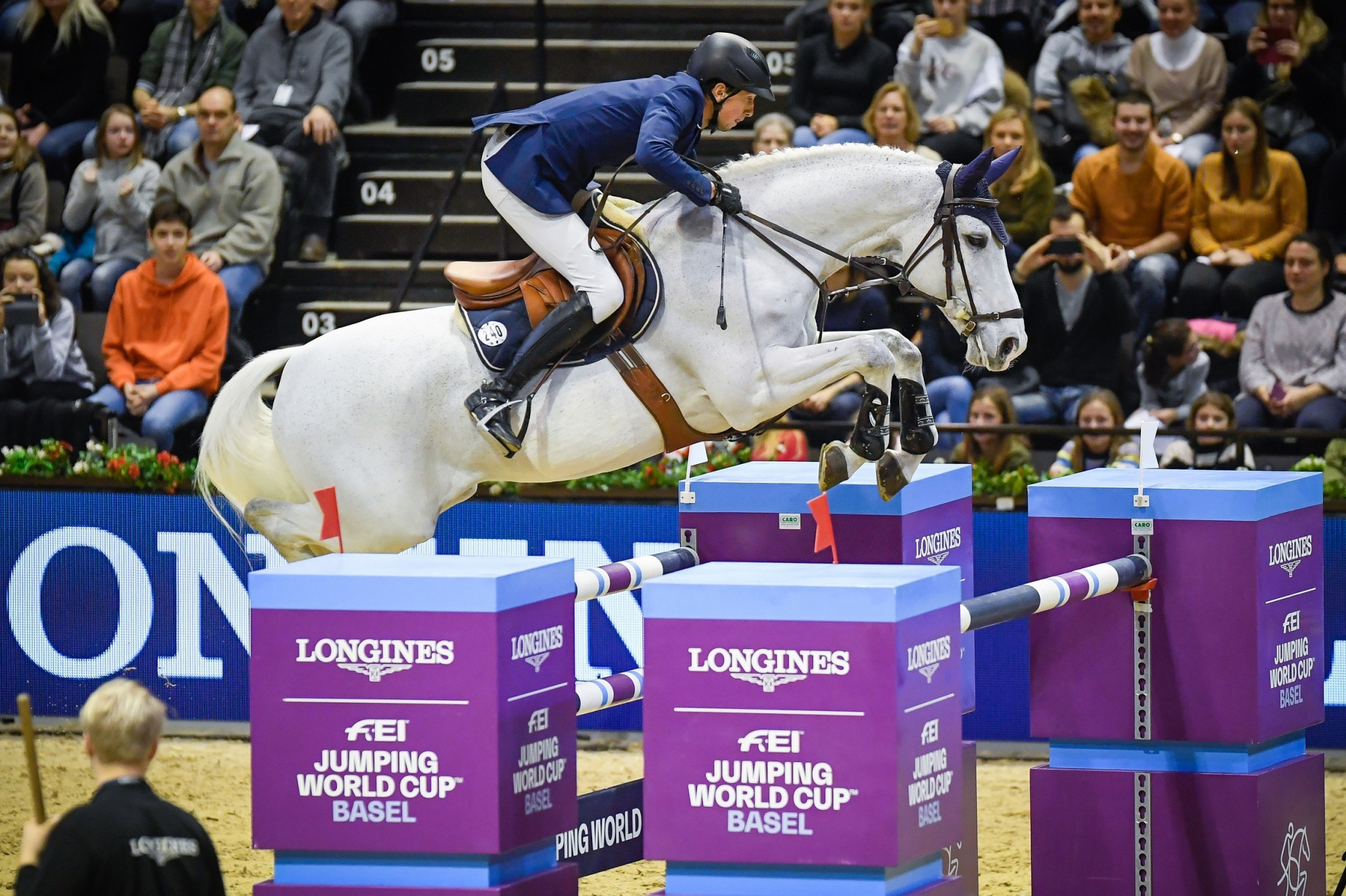 Fuchs secures home victory at FEI Jumping World Cup in Basel