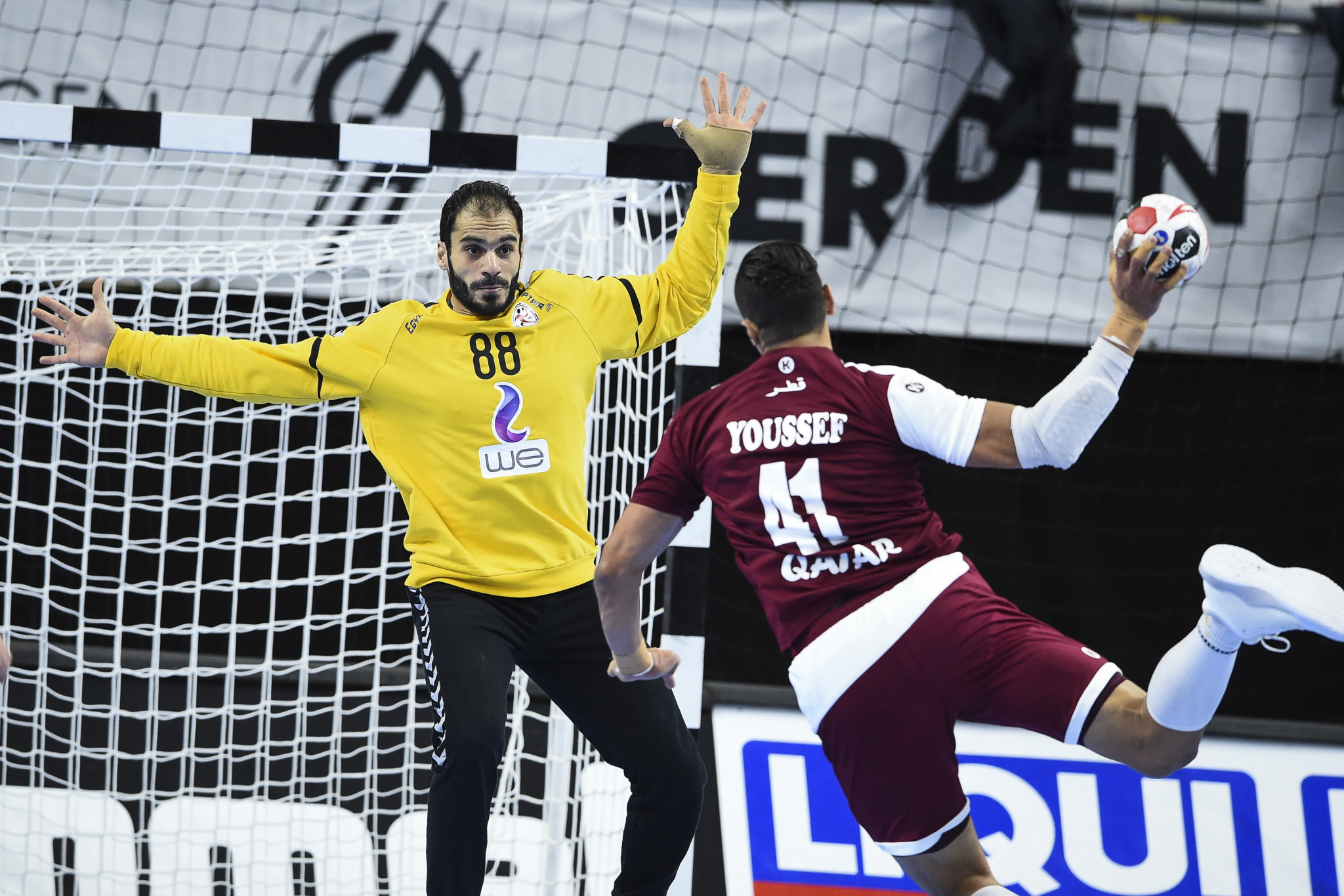Qatar recovered from a shock defeat to Angola to beat Egypt at the IHF Men's Handball World Championships ©Getty Images